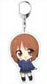 Girls und Panzer Acrylic Key Ring Pea Coat Miho Nishizumi (Anime Toy)