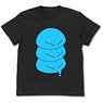 That Time I Got Reincarnated as a Slime Slippery Rimuru-sama T-Shirt Black S (Anime Toy)