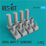 Royal Navy 2` Launcher (4 Pcs) (Plastic model)