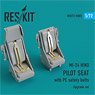 Mi-24 Hind Pilot Seat with Pe Safety Belts (2 Pieces) (Plastic model)