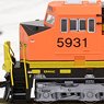 GE ES44AC BNSF #5931 (Model Train)