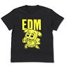 Pop Team Epic EDM T-shirt Phosphorescent Ver. Black XL (Anime Toy)