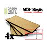 MDF Bases - Rectangle 100x50mm (4 Pieces) (Display)