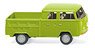 (HO) VW T2 Crew Cab Green (Model Train)