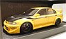 Mitsubishi Lancer Evolution VI GSR T.M.E (CP9A) Yellow (ミニカー)
