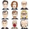 3inch Deformed Figure Series The X-Files Truth is Out There Collection (Set of 20) (Completed)