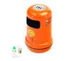 Tiny Orange Rubbish Bin & Water Bottle & Oolong Tea Bottle (Diecast Car)