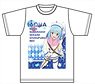 Kono Subarashii Sekai ni Shukufuku o! [Especially Illustrated] Graphic T-Shirt [Aqua] (Anime Toy)
