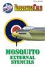Mosquito External Stencils (Decal)
