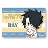 Gyugyutto Big Square Can Badge The Promised Neverland Ray (Anime Toy)