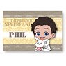 Gyugyutto Big Square Can Badge The Promised Neverland Phil (Anime Toy)