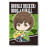 ぎゅぎゅっとBIGスクエア缶バッチ DOUBLE DECKER! ダグ＆キリル ケイ (キャラクターグッズ)