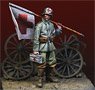 WWI 独 ドイツ帝国陸軍 赤十字旗を抱える衛生兵 (プラモデル)