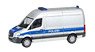 (HO) Mercedes-Benz Sprinter Box High Roof `Police Department Saxony` (Model Train)