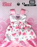 Clothes Licca Happy Dress Collection 2019 Peach Heart (Licca-chan)