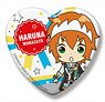 The Idolm@ster Side M Side Mini Heart Can Badge Glory Monochrome Haruna Wakazato (Anime Toy)