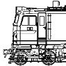 1/80(HO) J.N.R. EF58 Small Window Grape #2 (The end of J.N.R.) (Unassembled Kit) (Model Train)