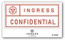 Ingress the Animation GG3 Resistant Sticker Confidential (Anime Toy)