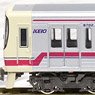 Keio Series 8000 (Single Arm Pantograph Car/8702 Formation/Rollsign) Standard Six Car Formation Set (w/Motor) (Basic 6-Car Set) (Pre-colored Completed) (Model Train)