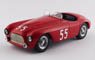 Ferrari 166 MM Barchetta 6 Hours of Sebring 1950 #55 Kimberly/Lewis Chassis No.0010 2nd S2.0 Winner (Diecast Car)