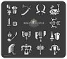 Monster Hunter: World Mouse Pad Weapon Icon (Anime Toy)