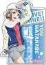 Love Live! Sunshine!! Die-cut Pass Case You Watanabe Casual Wear Ver.2 (Anime Toy)