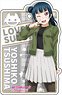 Love Live! Sunshine!! Die-cut Pass Case Yoshiko Tsushima Casual Wear Ver.2 (Anime Toy)