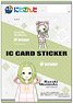 Nijisanji IC Card Sticker Set Kazaki Morinaka (Anime Toy)