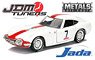 1967 Toyota 2000 GT White/Red (Diecast Car)