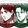 Attack on Titan Trading Can Badge (Set of 10) (Anime Toy)