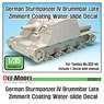 Sturmpanzer.IV Brummbar late Zimmerit Decal Set (for Tamiya) (Plastic model)