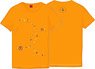Touken Ranbu T-Shirts [Yamabushi Kunihiro] Orange L (Ladies) (Anime Toy)