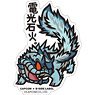 Capcom x B-Side Label Sticker Monster Hunter: World Denkou Sekka. (Anime Toy)