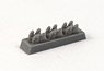 P-40E Exhausts (for Special Hobby) (Plastic model)