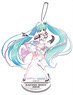 Hatsune Miku Racing Ver. 2019 Acrylic Stand 1 (Anime Toy)