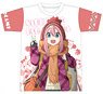Yurucamp Full Graphic T-Shirt Nadeshiko Kagamihara (Anime Toy)