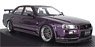 Nissan Skyline 25GT Turbo (ER34) Midnight Purple (ミニカー)
