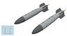 B43-0 Nuclear Weapon w/SC43-4/-7 Tail Assembly (2 Pieces) (Plastic model)