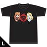 The Rising of the Shield Hero T-Shirt [Raphtalia & Firo] L Size (Anime Toy)
