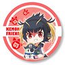 Gyugyutto Can Badge Kemono Friends 2 Rockhopper Penguin (Anime Toy)