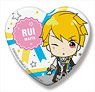 The Idolm@ster Side M Side Mini Heart Can Badge Glory Monochrome Rui Maita (Anime Toy)