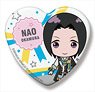 The Idolm@ster Side M Side Mini Heart Can Badge Glory Monochrome Nao Okamura (Anime Toy)