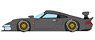 Porsche 911 GT1 1996 マットブラック (ミニカー)