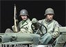 WWII US Jeep Crew Set (2 Figures) (Plastic model)