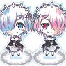 Re: Life in a Different World from Zero Trading Deformed Ani-Art Acrylic Stand (Set of 8) (Anime Toy)
