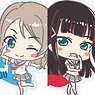 Love Live! Sunshine!! Trading Mini Chara Acrylic Key Ring (Set of 9) (Anime Toy)