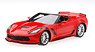 Chevrolet Corvette Grand Sport Convertible 2017 Torch Red (Diecast Car)