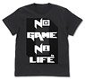 ノーゲーム・ノーライフ ゼロ NO GAME NO LIFE ZERO Tシャツ BLACK S (キャラクターグッズ)