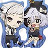 Bungo Stray Dogs Clear Clip Badge Winter Bird (Set of 8) (Anime Toy)
