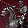 KT Project KT-027 [Takeyashiki Jizaiokimono] 15th Century Gothic Equestrian Armor (Silver) (Completed)